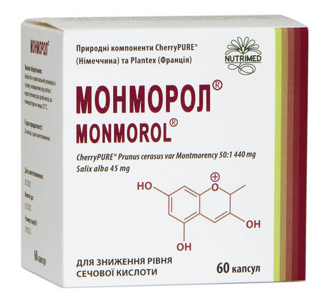 Монморол капсули 580 мг 60 шт