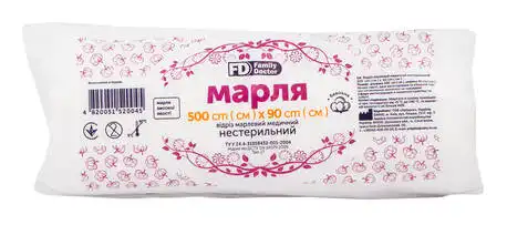 Family Doctor Марлевий відріз медичний нестерильний 500 х 90 см 1 шт