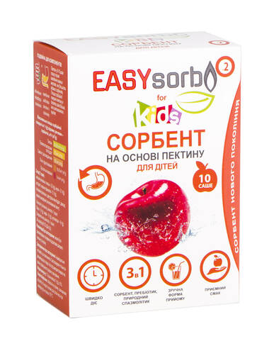 Сорбент EASYsorb для дітей порошок для орального розчину 10 саше