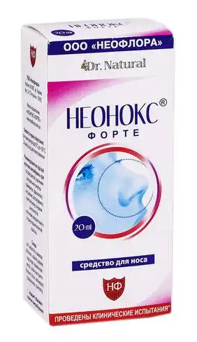 Неонокс Форте спрей назальний 20 мл 1 флакон