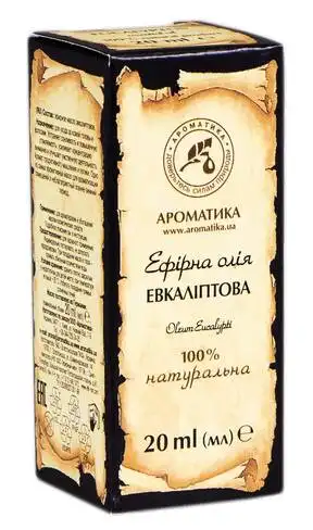 Ароматика Олія ефірна евкаліптова 20 мл 1 флакон