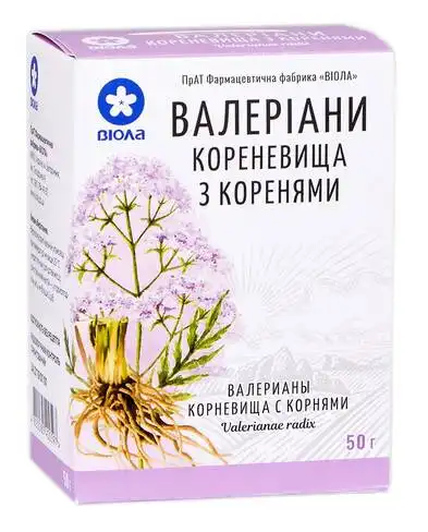 Валеріани кореневища з коренями Віола 50 г 1 пачка