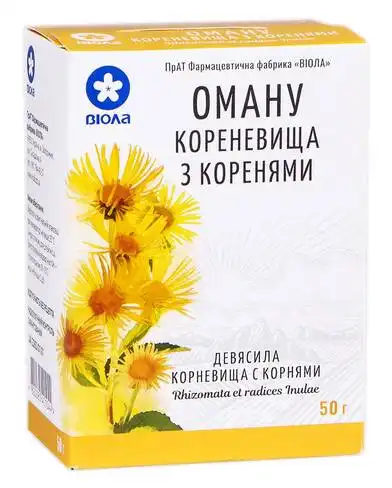 Оману кореневища з коренями 50 г 1 пачка