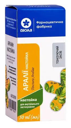 Аралії настойка 50 мл 1 флакон