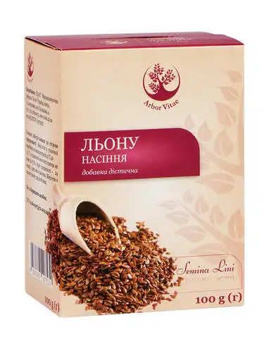Arbor Vitae Льону насіння 100 г 1 пачка