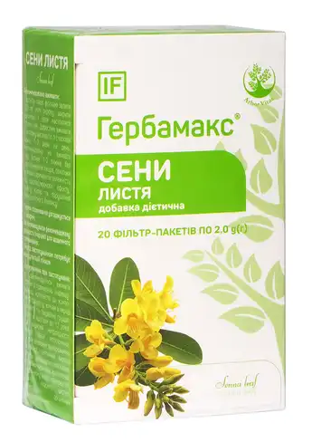 Arbor Vitae Сени листя 2 г 20 фільтр-пакетів