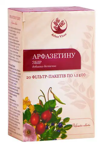 Arbor Vitae Арфазетину збір 1,5 г 20 фільтр-пакетів