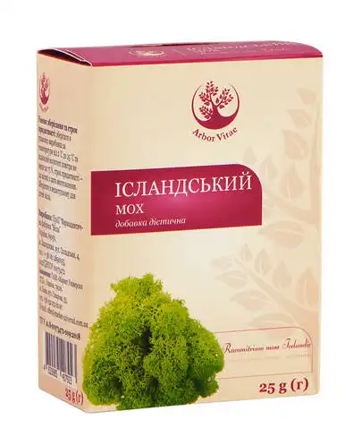 Arbor Vitae Ісландський мох трава 25 г 1 пачка