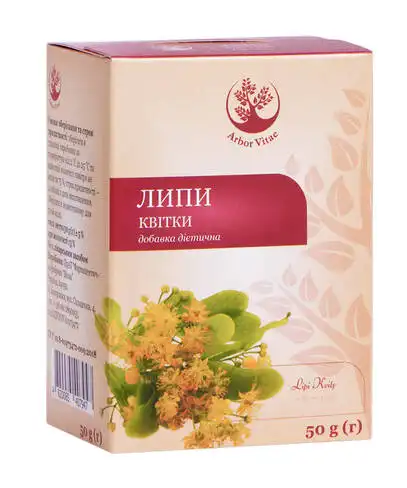 Arbor Vitae Липи квітки 50 г 1 пачка