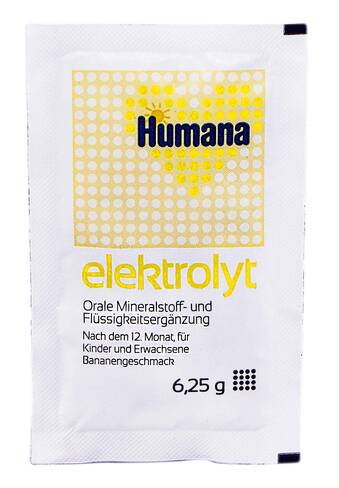 Humana Електроліт з бананом від 1 року 6,25 г 1 пакет