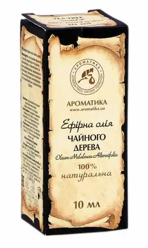 Ароматика Олія ефірна чайного дерева 10 мл 1 флакон