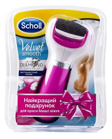 Scholl Електрична роликова пилка для ніг 1 шт