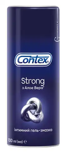 Contex Strong Інтимний гель-змазка гель 100 мл 1 туба