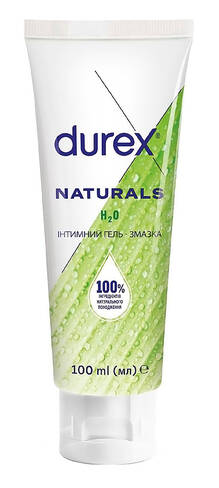Durex Naturals Інтимний гель-змазка 100 мл 1 туба loading=