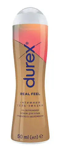 Durex Real Feel Інтимна гель-змазка гель 50 мл 1 флакон