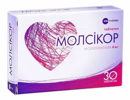 Молсікор таблетки 4 мг 30 шт