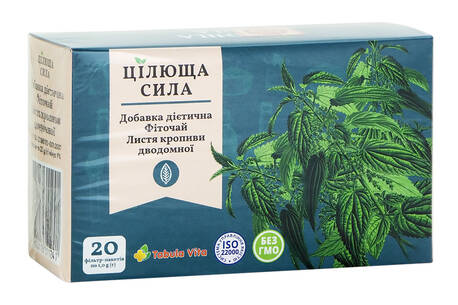 Tabula Vita Кропиви листя 1 г 20 фільтр-пакетів