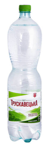 Трускавецька Вода мінерально-столова слабогазована 1,5 л 1 пляшка