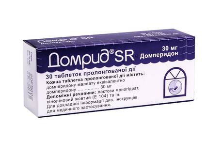 Домрид SR таблетки 30 мг 30 шт