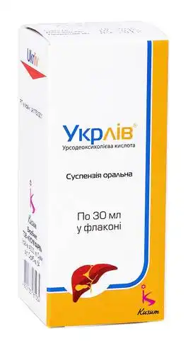 Укрлів суспензія оральна 250 мг/5 мл 30 мл 1 флакон