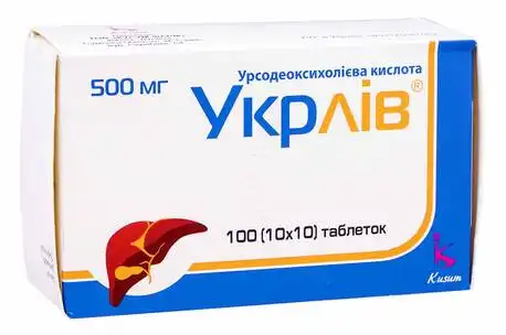 Укрлів таблетки 500 мг 100 шт