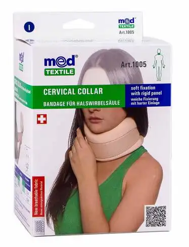 MedTextile 1005 Бандаж на шийний відділ хребта м'якої фіксації з жорсткою вставкою розмір 1 1 шт