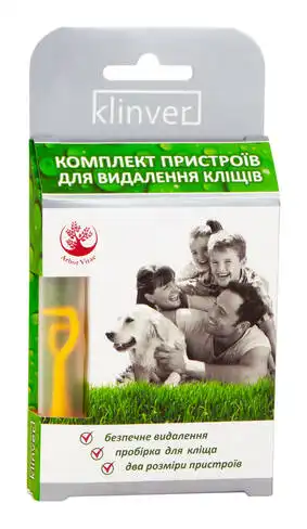 Arbor Vitae Комплект пристроїв для видалення кліщів Klinver 1 шт