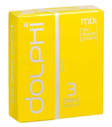 Dolphi Презервативи Mix 3 шт