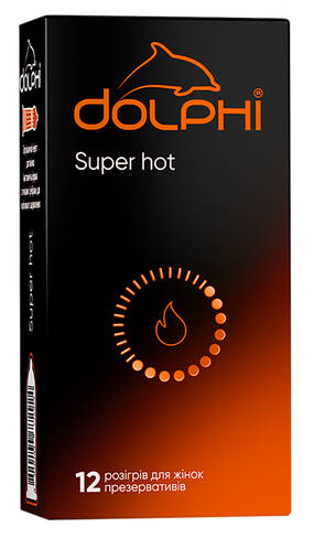Dolphi Презервативи Super Hot 12 шт