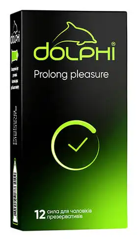 Dolphi Презервативи Prolong pleаsure 12 шт