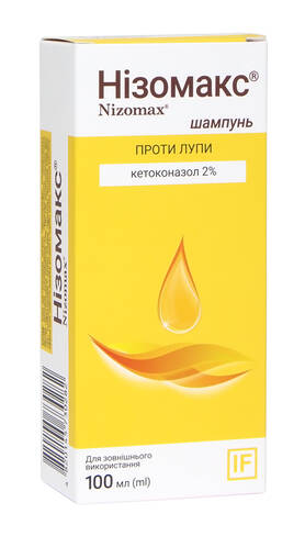 IF Нізомакс шампунь з кетоконазолом 2% 100 мл 1 флакон