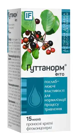 IF Гуттанорм Фіто краплі 15 мл 1 флакон
