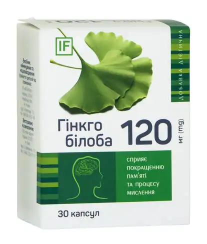 IF Гінкго білоба капсули 120 мг 30 шт