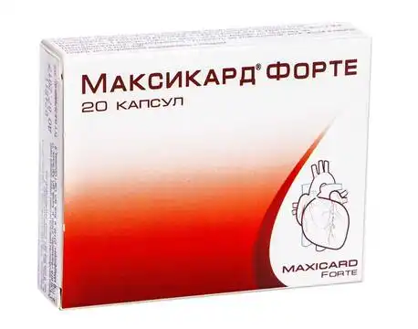 Максикард Форте капсули 20 шт