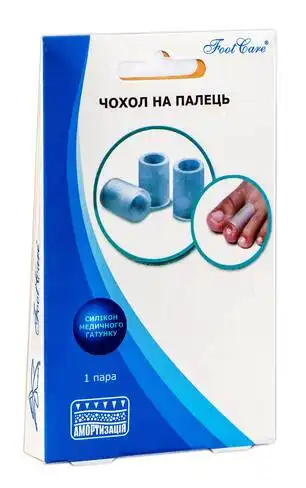 Foot Care SA-9016А Чохол на палець розмір L 1 пара