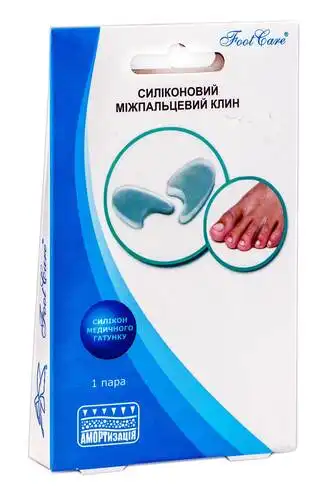 Foot Care SА-9011 Силіконовий міжпальцевий клин розмір М 1 пара