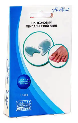 Foot Care SА-9011 Силіконовий міжпальцевий клин розмір L 1 пара