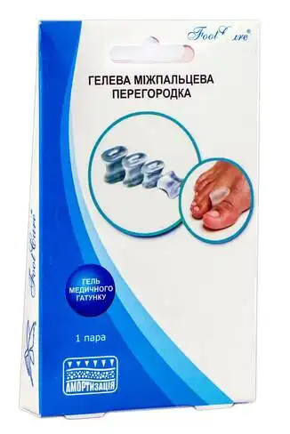 Foot Care GА-9014 Гелева міжпальцева перегородка розмір М 1 пара