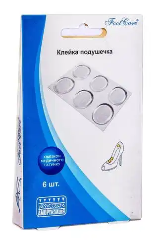 Foot Care SG-802 Клейкі подушечки для взуття 6 шт