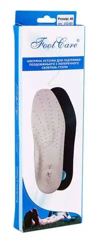 Foot Care УПС-001 Устілка-супінатор розмір 40 1 пара