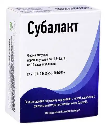 Субалакт  порошок 10 саше