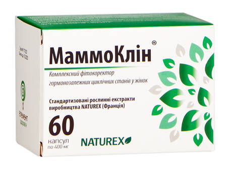 МаммоКлін капсули 400 мг 60 шт
