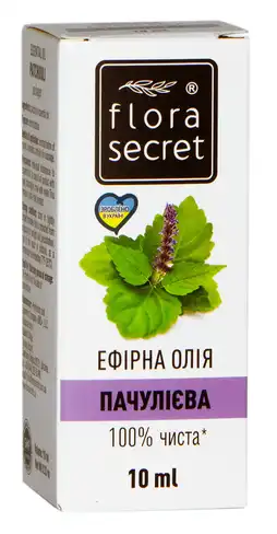 Flora Secret Олія eфірна пачулі 10 мл 1 флакон