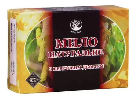 Arbor Vitae Мило натуральне з березовим дьогтем 75 г 1 шт