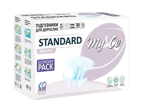 MyCo Standard Підгузки для дорослих M/2 30 шт