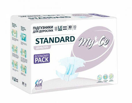 MyCo Standard Підгузки для дорослих L/3 30 шт