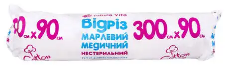 Tabula Vita Марлевий відріз медичний нестерильний 300 х 90 см 1 шт