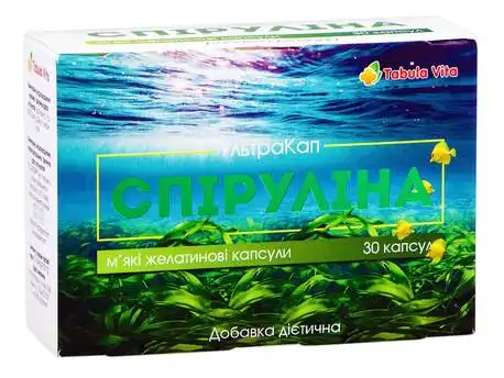 Tabula Vita Спіруліна УльтраКап капсули 30 шт