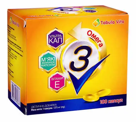 Tabula Vita Омега 3 капсули 100 шт