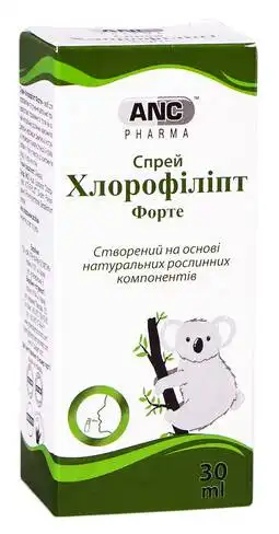 Хлорофіліпт Форте спрей 30 мл 1 флакон